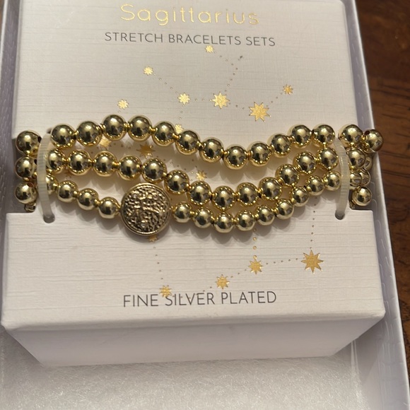 NEW set of 3 Sagittarius stretch bracelets from Nordstrom - Picture 2 of 5